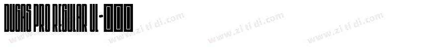 Dugas Pro Regular Ul字体转换